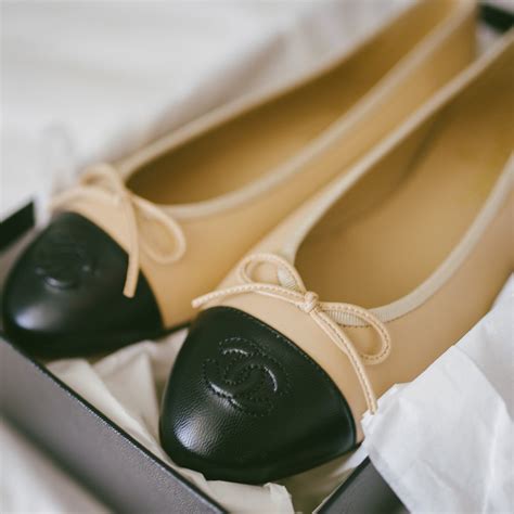 fake chanel ballerina|chanel flats authentic.